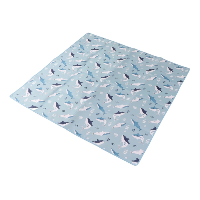 High Chair Mat Waterproof Prevent Slip Large Portable Multi Functional Baby Play Mat for Indoor Picnic - Image 5
