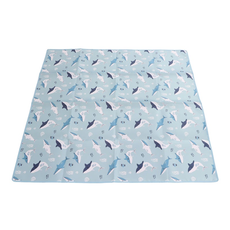 High Chair Mat Waterproof Prevent Slip Large Portable Multi Functional Baby Play Mat for Indoor Picnic - Image 4