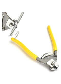 Stainless Steel Wire Rope Cutter, High Hardness Wire Cable Cutting Tools with Anti-Slip Handle,Heavy Duty Cutting Plier for Cable, Steel Cable, Wire Rope, Cable Wire Cutters High Leverage Cutter
