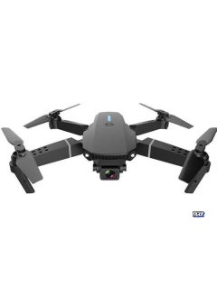 TIGER E88E525 Mini Drone – 4K HD Dual Camera WiFi FPV Quadcopter, Foldable Remote Control Drone for Adults & Kids, Stable Flight, Long Battery Life, Black  - Image 1