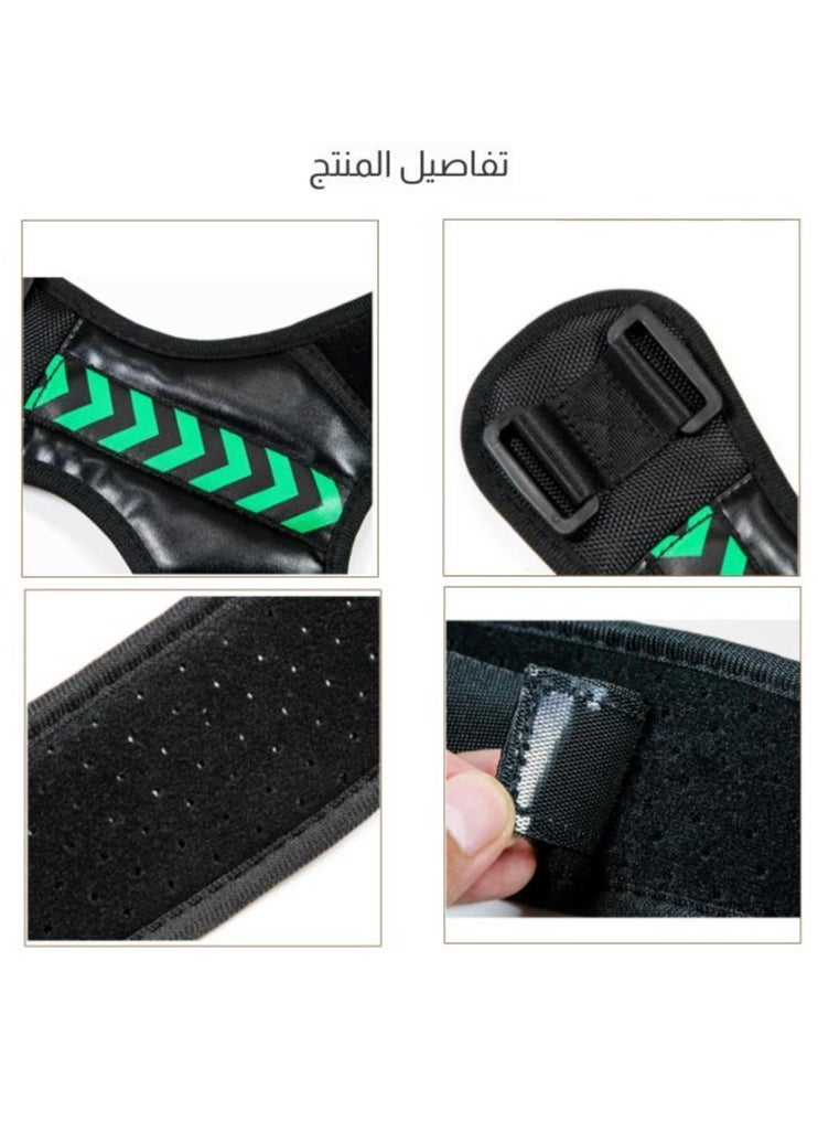 هالامين دعامة دعم الظهر وحزام تصحيح الموقف  ، ويعيد تشكيل جسمك باستخدام جهاز فرد الظهر هذا ويكون جذابًا ومناسبًا  - Image 4