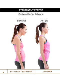Halamine Back Support Brace and Posture Correction Belt,Posture Corrector Backbone Belt(L)  - Image 3