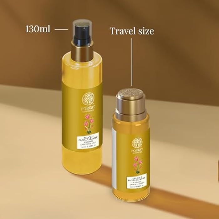 Forest Essentials Delicate Facial Cleanser Saffron and Neem 50 Milliliter - Image 5