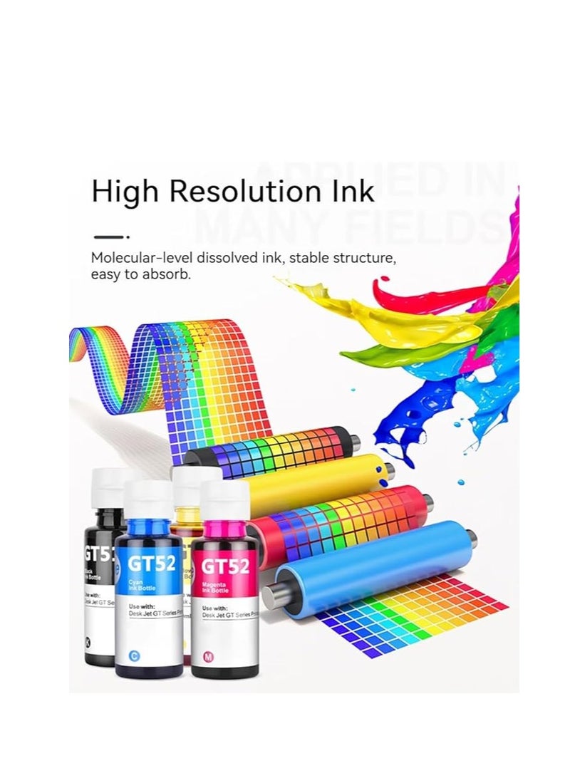 Terabyte GT51 Ink (Black 90g) Compatible Refill Ink for GT 5810, 5811, 5820, 5821, 115, 116, 117, 310, 315, 319, 410, 415, 416, 419, 457 Ink Tank Printer. (2-Black) - Image 3