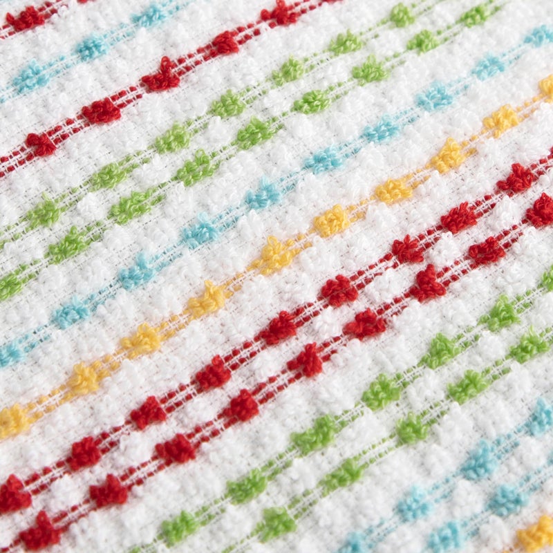 Ritz Pebble Bar Mop Towels: Highly Absorbent and Super Soft, 100% Cotton, Durable Super Absorbent Kitchen Bar Towels for Wiping Tables and Counters, 12x12, 6-Pack, Multi - Image 3