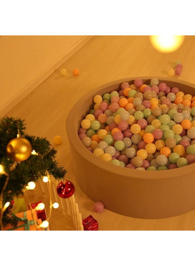 Gogoso 50Pcs Plastic Ball Bpa, 5 Colors, 2.36 Inches - Image 3