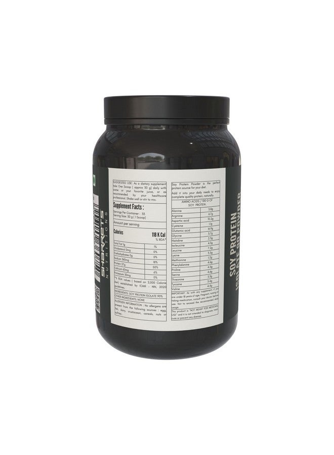 Sharrets Soy Protein Isolate Powder 1Kg X 3, Unflavored - Vegan Pant Based Gluten Free Protein Powder - Image 3