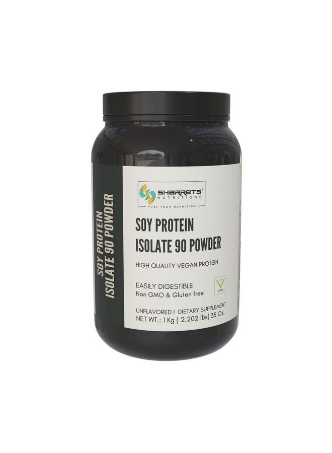 Sharrets Soy Protein Isolate Powder 1Kg X 3, Unflavored - Vegan Pant Based Gluten Free Protein Powder - Image 2