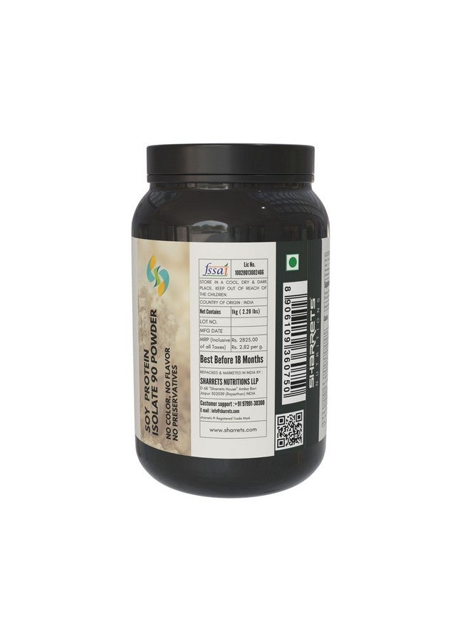 Sharrets Soy Protein Isolate Powder 1Kg X 3, Unflavored - Vegan Pant Based Gluten Free Protein Powder - Image 4