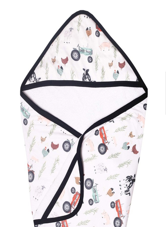 Copper Pearl Hooded Bath Towels Premium Knit/Terry Cloth Baby Towels with Hood, Pockets, and Cool Designs - Great to Gift and Make Bath Time Fun - Baby Bath Towel, Jo - Image 1