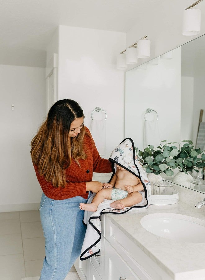 Copper Pearl Hooded Bath Towels Premium Knit/Terry Cloth Baby Towels with Hood, Pockets, and Cool Designs - Great to Gift and Make Bath Time Fun - Baby Bath Towel, Jo - Image 4