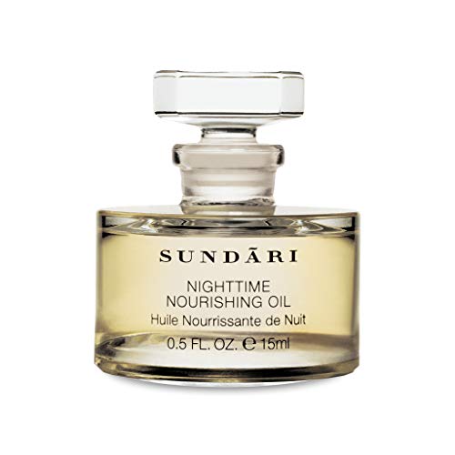 SUNDARI Nighttime Nourishing Oil 05 Fl Oz Ayurvedic Face Oil Deep Hydration Reduces Fine Lines Revitalizes Skin for a Youthful Glow - Image 1