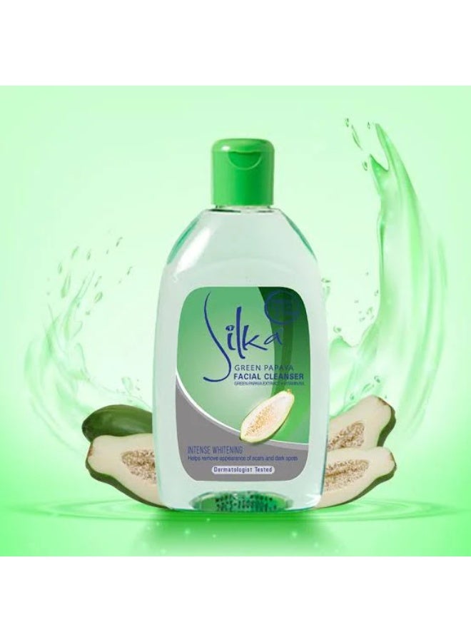 Silka Green Papaya Facial Cleanser 150 ml  - Image 2
