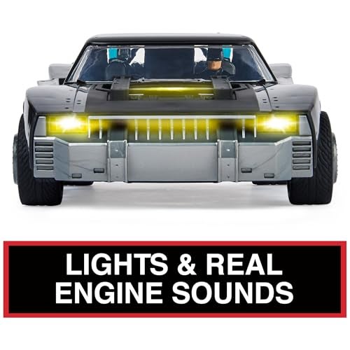 BATMAN The 2022 Movie Lights & Sounds Batmobile with 4-inch Action Figure - Image 3