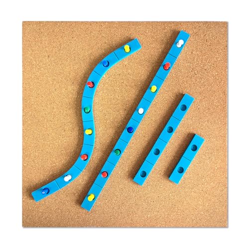 ARTKINGTO Layout Block System for Stained Glass Panels, Free to Bend, Easy for You to Layout of Straight Lines Or Any Degree Angles. 6 Pcs 12 Inch Heat Resistant Silicone - Image 4