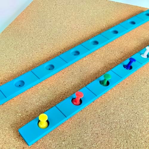 ARTKINGTO Layout Block System for Stained Glass Panels, Free to Bend, Easy for You to Layout of Straight Lines Or Any Degree Angles. 6 Pcs 12 Inch Heat Resistant Silicone - Image 5