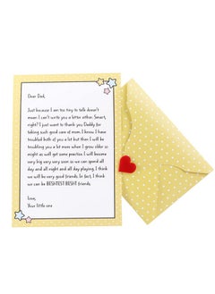 Oye Happy Oye Happy - Dear Daddy Gift Combo - Dad to be Mug and Letter from Baby for Expecting Fathers/New Dad's on Father's Day  - Image 3