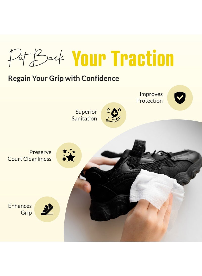 مناديل تنظيف الأحذية – عبوتان (60 منديل) | تنظيف سريع للأحذية الجلدية والقماشية | سهلة الحمل - Image 3