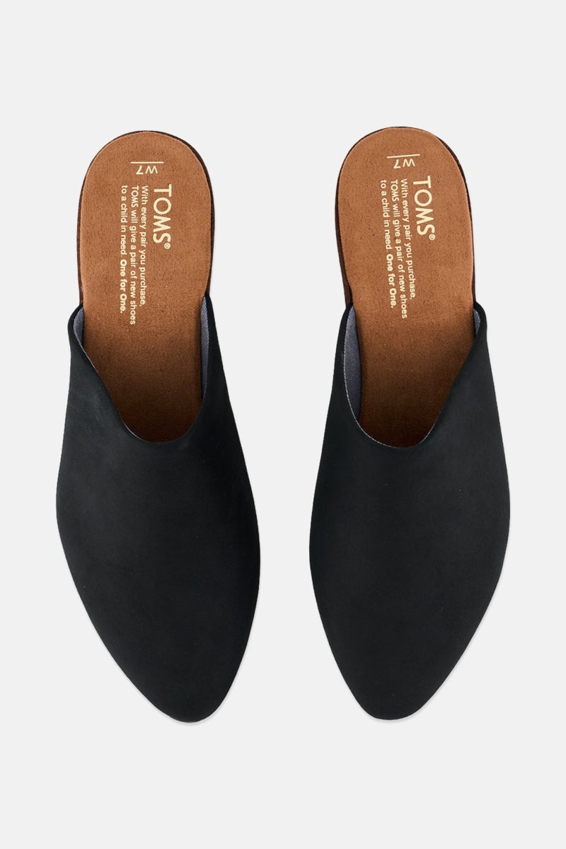 TOMS Women Slip On Mules, Black - Image 4