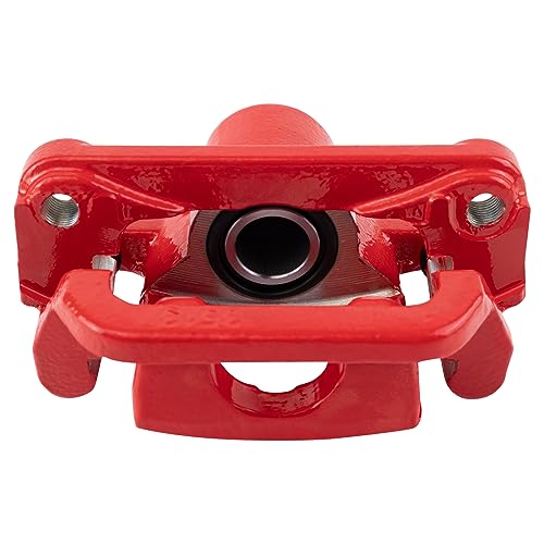 TRQ Rear Performance Brake Caliper Set Red Compatible with 2002-2022 Nissan Altima 2003-2022 Maxima - Image 4