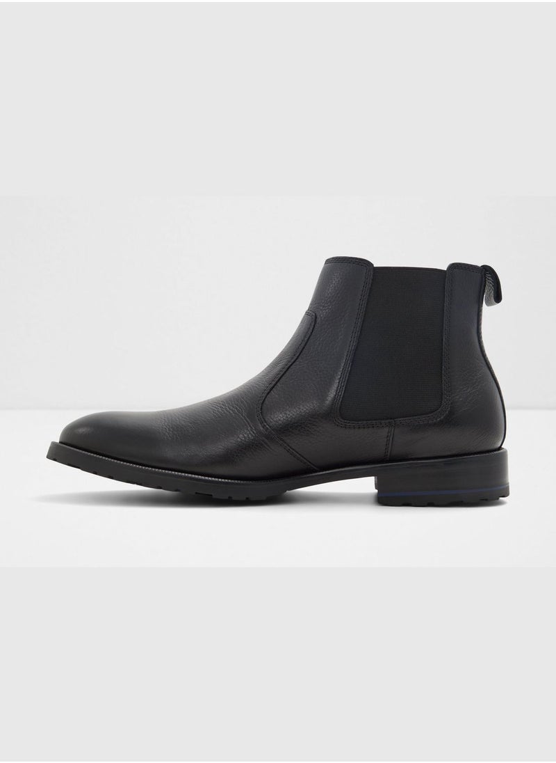 ALDO Textured Slim Fit Ankle Boots  - Image 3