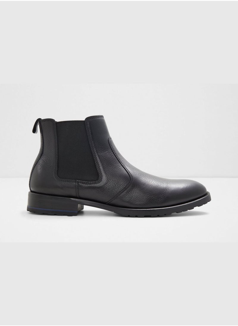 ALDO Textured Slim Fit Ankle Boots  - Image 1