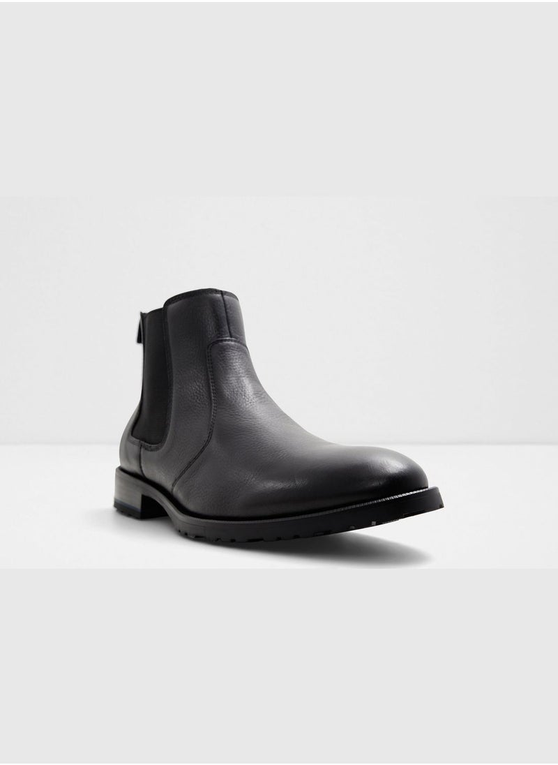 ALDO Textured Slim Fit Ankle Boots  - Image 4