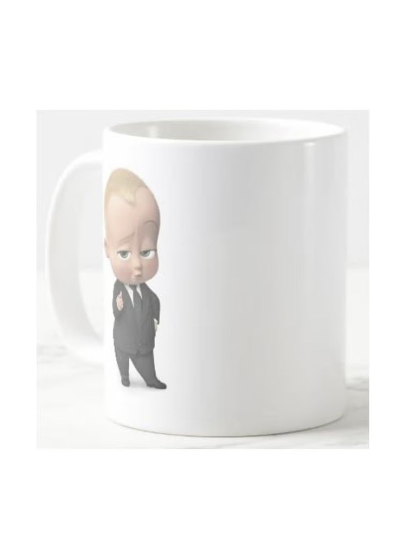 كافيه كوب قهوة سيراميكي فريد مطبوع عليه صورة بيبي بوس - Image 3