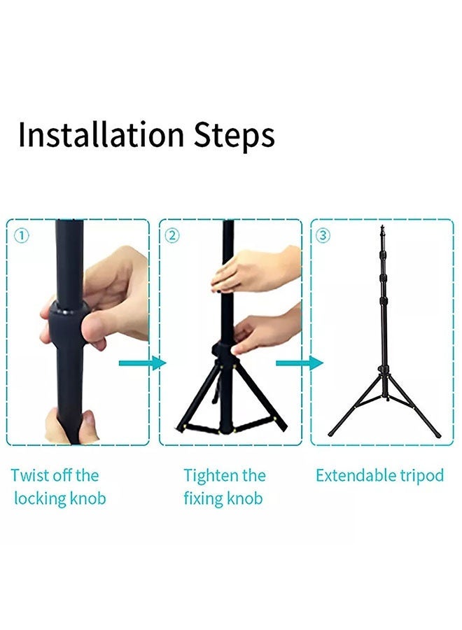 Jmary MT‑45 2‑in‑1 Portable Selfie Stick & Tripod Stand – 1.68 m Extendable, Universal 1/4″ Mount, 360° Rotating, Foldable & Lightweight – for Phones, Action Cameras & Vlogging - Image 4