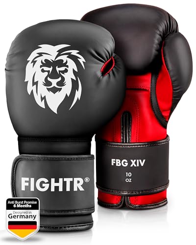 FIGHTR® Boxing Gloves - Maximum Protection & Stability | Boxing Gloves for Boxing, MMA, Muay Thai & Kickboxing | Sizes 8-16 oz - Image 1