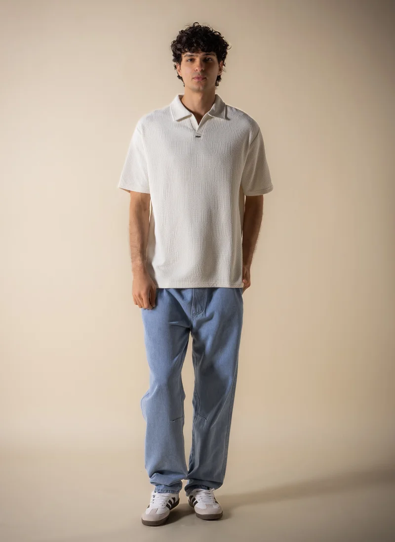 شايبس TEXTURED MIDWEIGHT POLO SHIRT