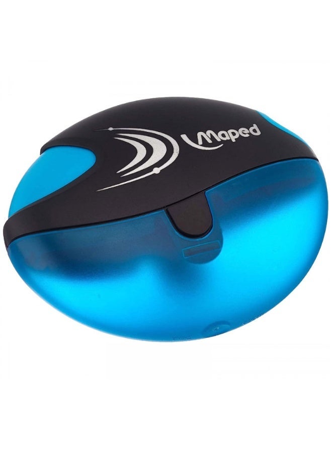 Maped 3-Piece Galactic Single Hole Sharpener Assorted Colours - Image 2