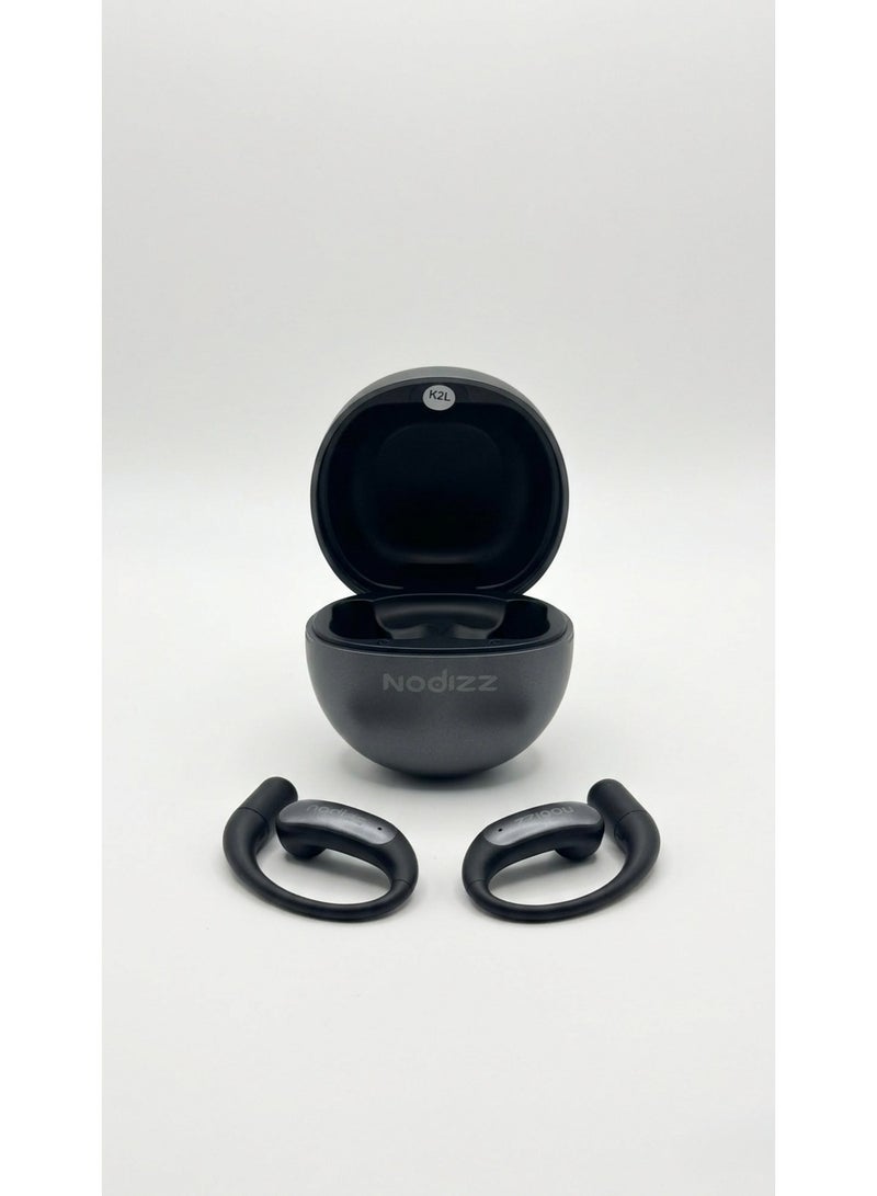 Nodizz M9 OWS Wireless Earbuds, Open-Ear Bluetooth 5.4 Headphones with AI Translation, Digital Battery Display & Deep Bass - Image 3