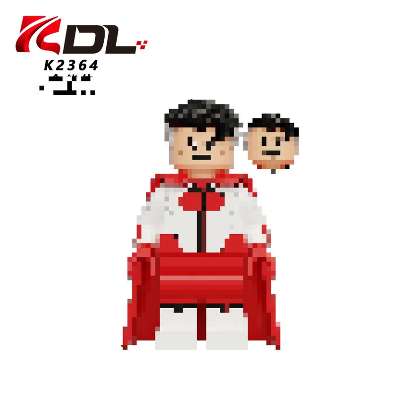 طقم مكعبات بناء شخصيات خارقة KDL857، عبوة OPP - Image 5