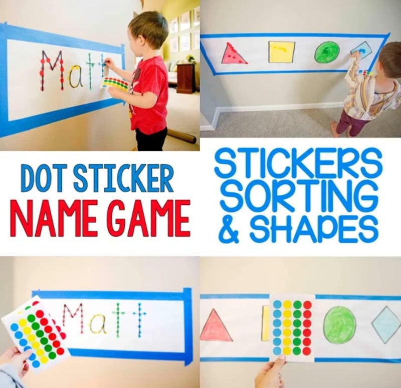 Blackdreams® 3600Pcs 12Mm (0.5 Inch) Dots Sticker Round Circle Blank Self Adhesive Labels for Office, Home, Kids Activity, Color Coding(15 Assorted Mix Multi Colored) - Image 3