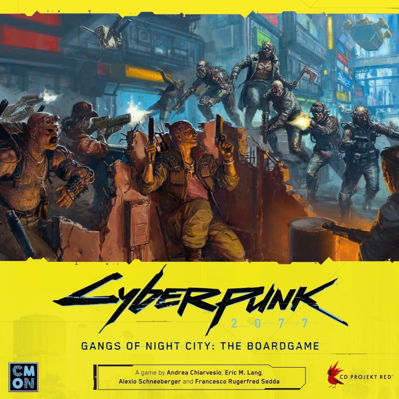 CMON Cyberpunk 2077: Gangs of Night City Board Game - Conquer Night City in This Immersive Sci-Fi Strategy Game! Adventure Game, Ages 14+, 1-4 Players, 90-120 Min Playtime, Made by CMON - Image 4