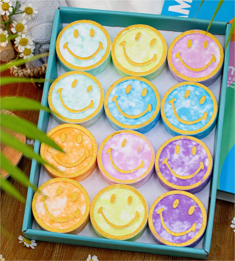 EUSEMIA Shower Bombs Steamers Gifts for Women-EUSEMIA 12 Pcs Scented Aromatherapy Shower Bath Bombs Steamer with Essential Oils for Body Restore and Stress Relief - Image 1