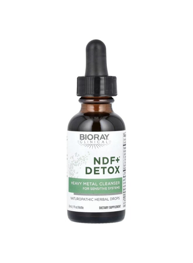 BIORAY NDF+® Detox, Heavy Metal Cleanser, 1 fl oz (30 ml) - Image 1