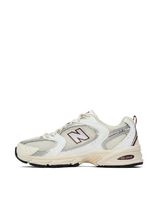 Beige/Red