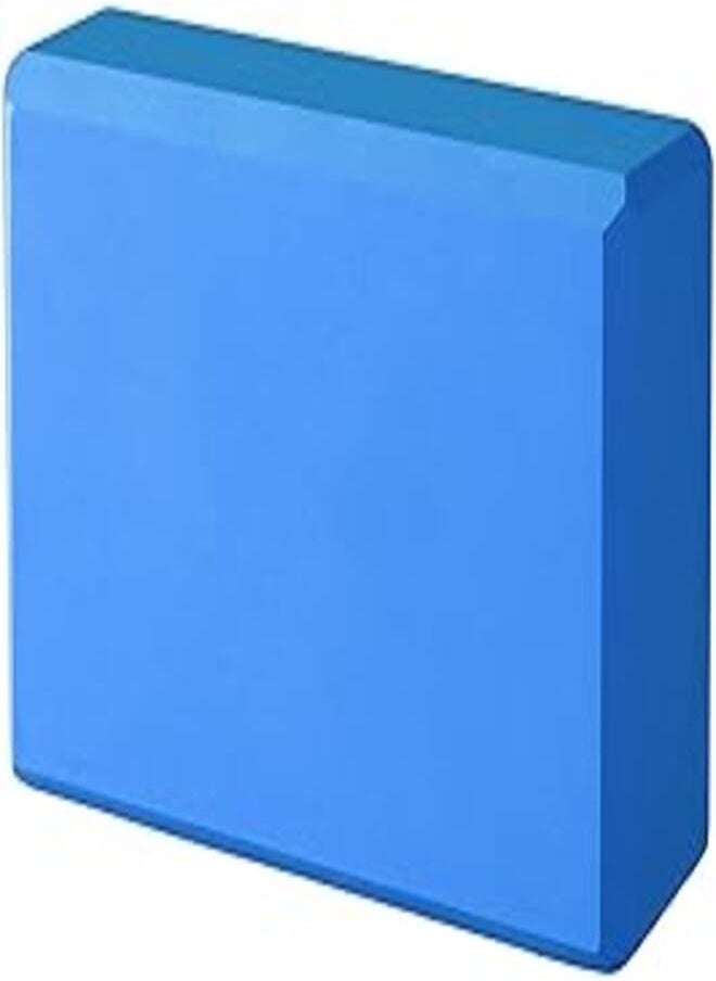 OR Exercise Fitness Yoga Block High Density EVA Foam Block-Blue 