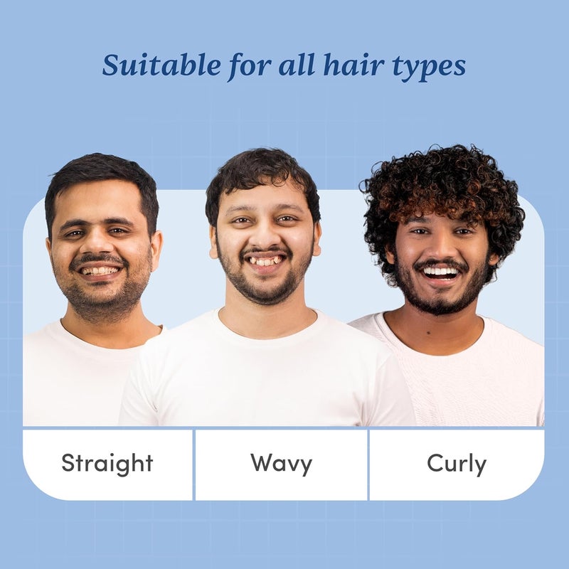 Man Matters فرشاة شامبو لتدليك فروة الرأس | شعيرات سيليكون ناعمة لتنظيف عميق لفروة الرأس | تقشير وتحفيز فروة الرأس | يقلل من قشرة الرأس والحكة | خفيفة الوزن ومريحة للإمساك - Image 5