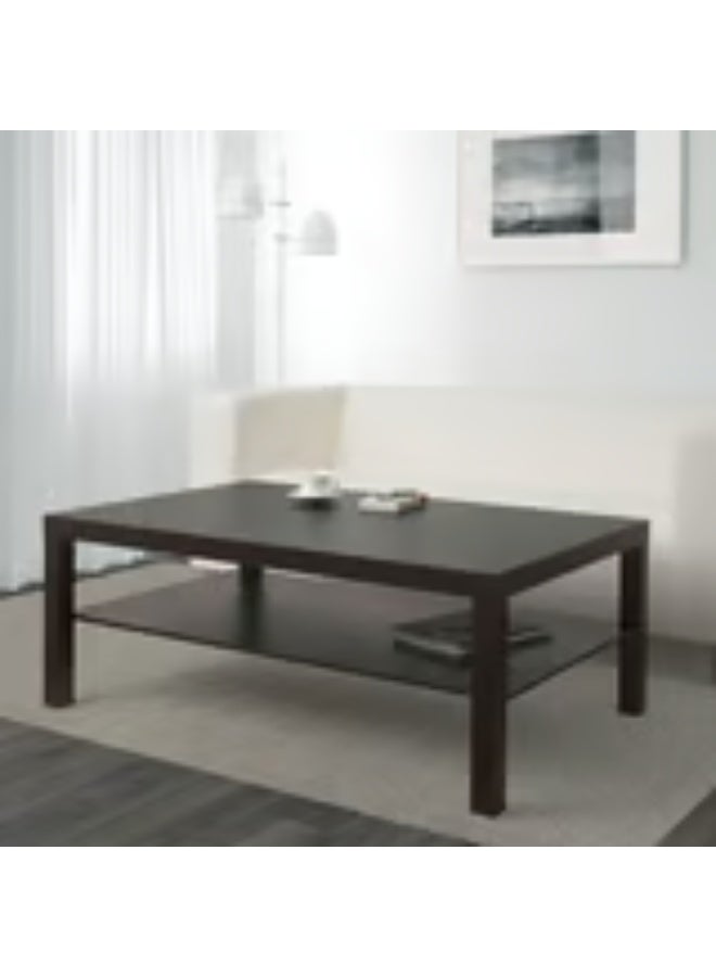طاولة قهوة، لون بني داكن، 118 × 78 سم - Image 2