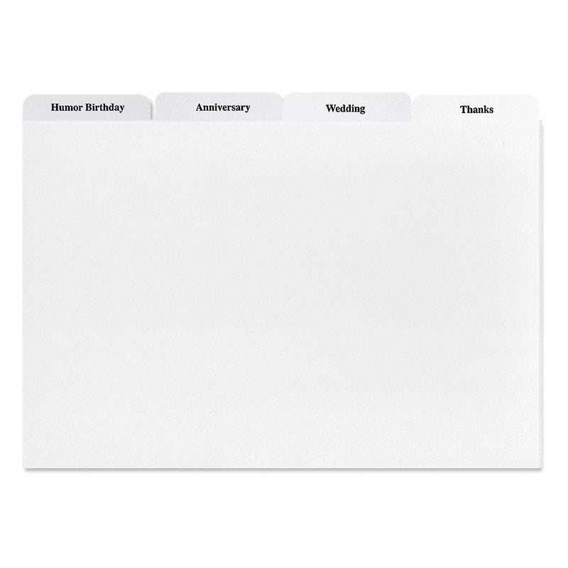 Current Mary Engelbreit Card Greeting Organizer Box - Stores 140+ cards (not included). 7" x 9" x 9-1/2", Occasion & Recipient Dividers & Labels, Birthday, Get Well, Sympathy etc. - Image 3