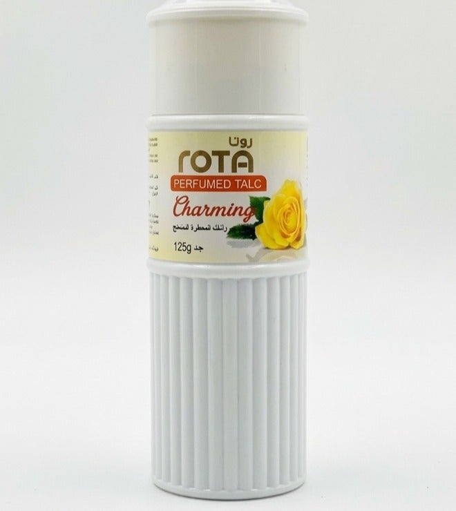 Rota Charming Scented Talcum Powder: The Secret of Softness & All-Day Freshness (125g) - Image 5
