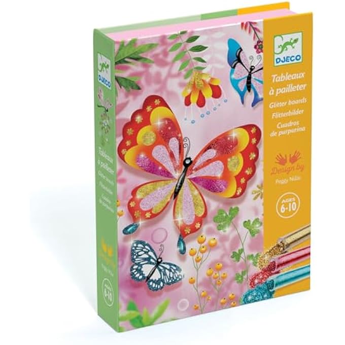دجيكو لوحات الفراشات Djeco Glitter - Image 5