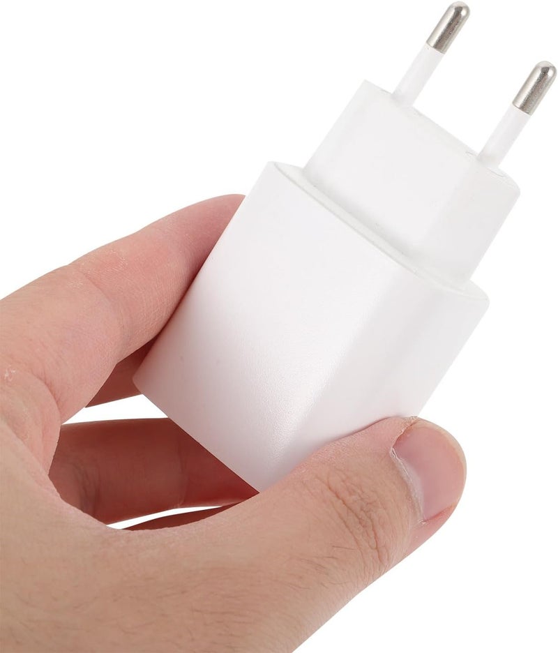 Garneck Charger Shaped Hidden Cash Storage Holder for Cash Secure Money Storage White European Socket Style - Image 4