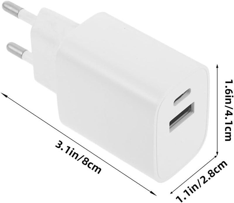 Garneck Charger Shaped Hidden Cash Storage Holder for Cash Secure Money Storage White European Socket Style - Image 2