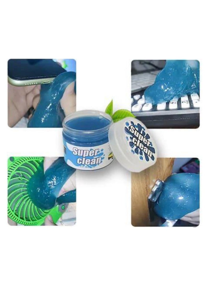 SUPER CLEAN Professional Silicone Cleaning Gel Slime – Magic Dust Remover for Delicate Areas, Multi-Purpose (200g) - 1 Piece - Image 4