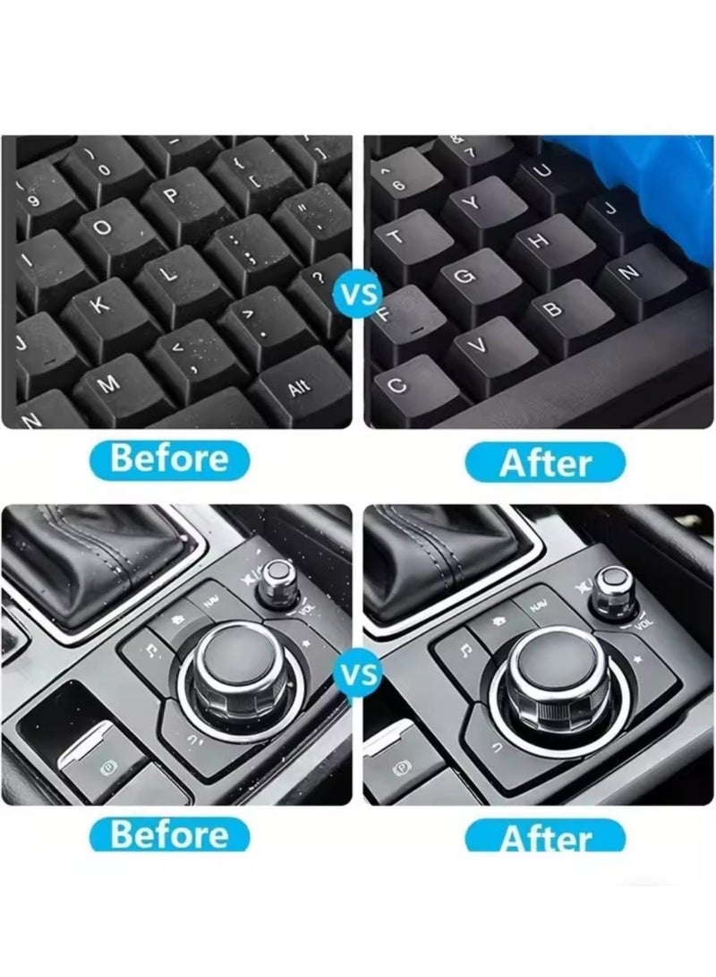 SUPER CLEAN Professional Silicone Cleaning Gel Slime – Magic Dust Remover for Delicate Areas, Multi-Purpose (200g) - 1 Piece - Image 3