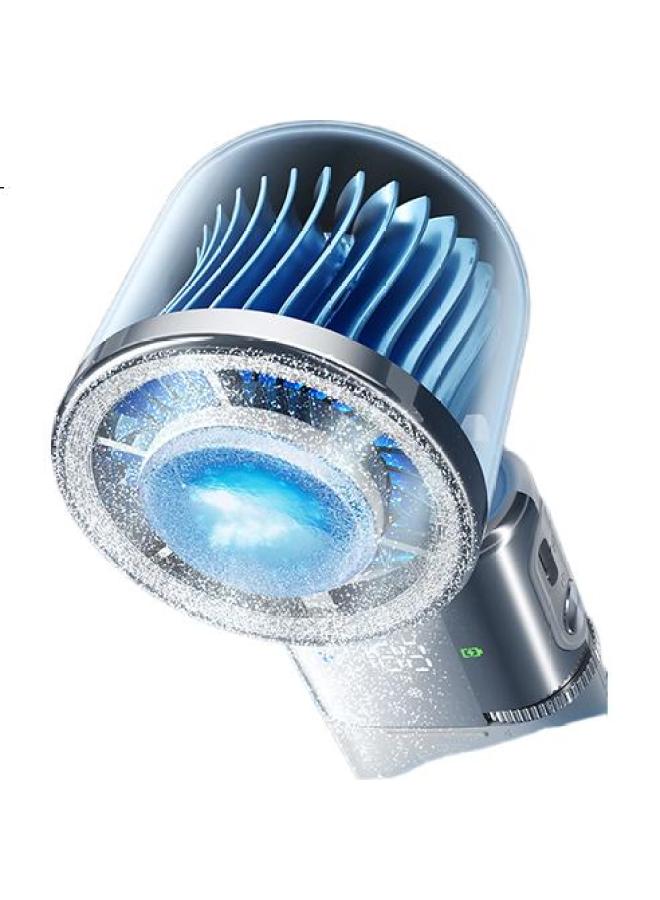 Venider Portable Handheld Mini Fan With Semiconductor Cooling, Built-In Charging Cable, Handheld Fan, Portable Fan, High-Speed Mini Fan, Rechargeable Handheld Fan, Lightweight And Long-Lasting Sound - Image 3